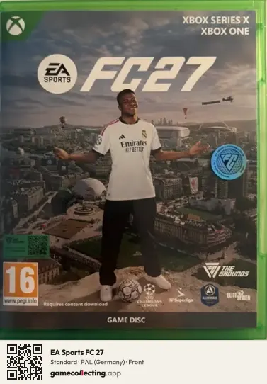 EA Sports FC 27 Xbox Series X, Germany box front