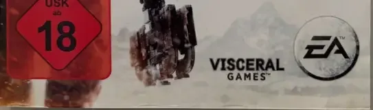 Dead Space 3, the USK square on its front