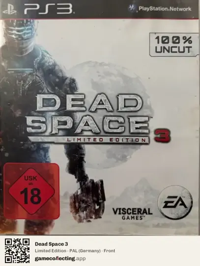 Dead Space 3 PlayStation 3, Germany box front