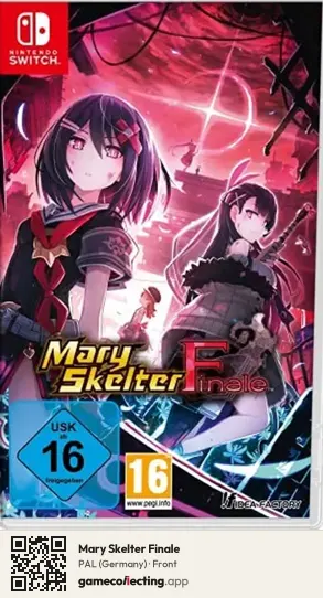 Mary Skelter Finale Nintendo Switch, Germany box front