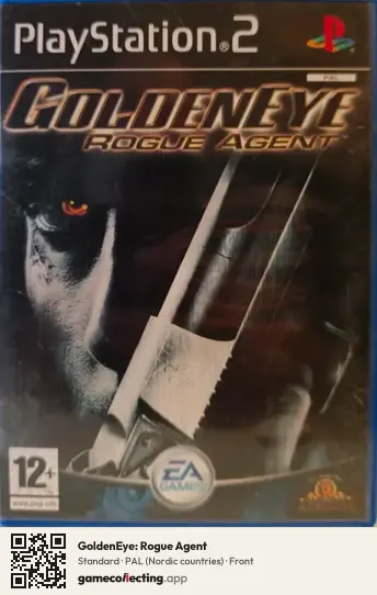 GoldenEye: Rogue Agent PlayStation 2, Nordic countries box front