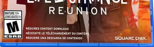 Life is Strange: Reunion, the ESRB box on its front