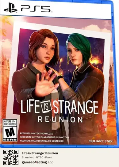 Life is Strange: Reunion PlayStation 5, NTSC box front
