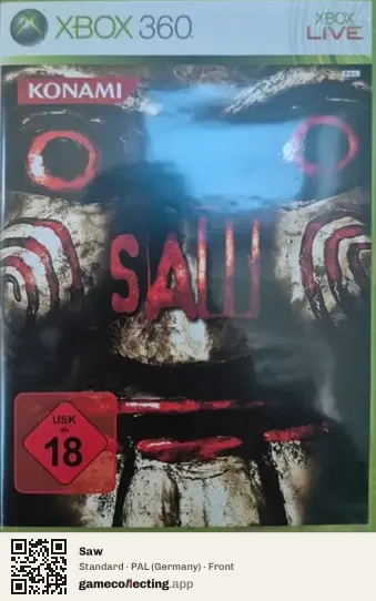 Saw Xbox 360, Germany box front