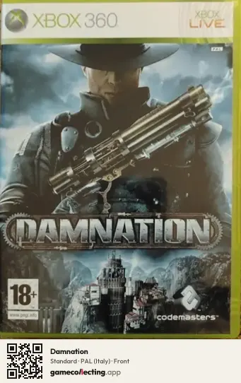 Damnation Xbox 360, Italy box front