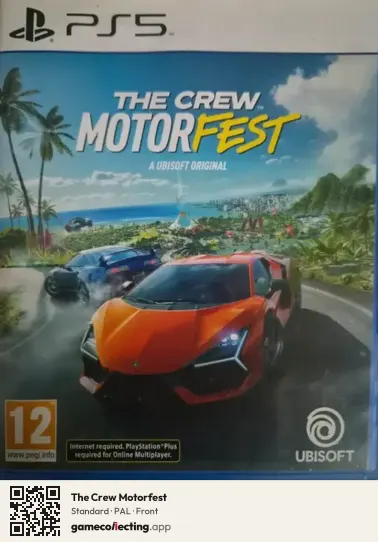 The Crew Motorfest PlayStation 5, PAL box front