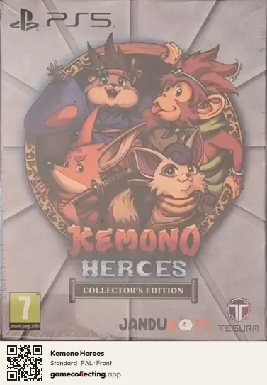 Kemono Heroes PlayStation 5, PAL box front