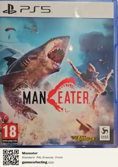 Maneater PlayStation 5, France box front