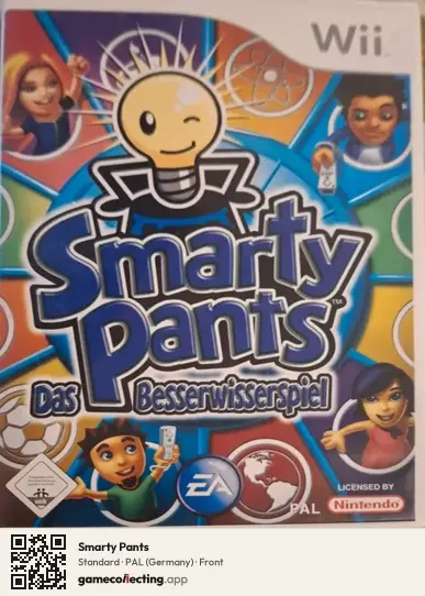 Smarty Pants Nintendo Wii, Germany box front
