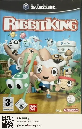 Ribbit King Nintendo GameCube, PAL box front
