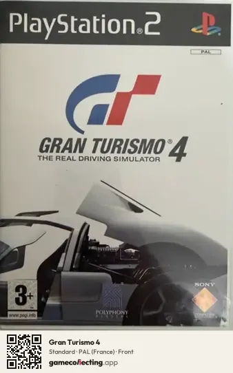 Gran Turismo 4 PlayStation 2, France box front