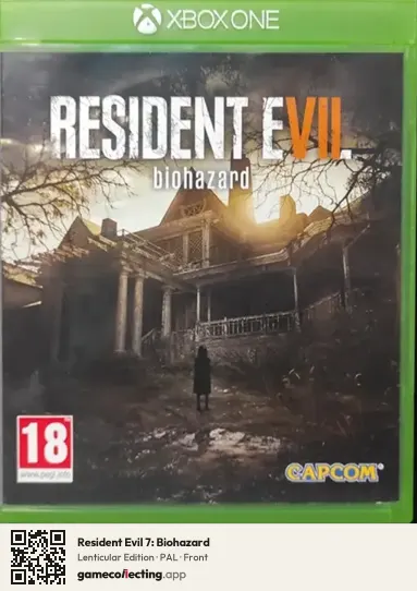 Resident Evil 7: Biohazard Xbox One, PAL box front