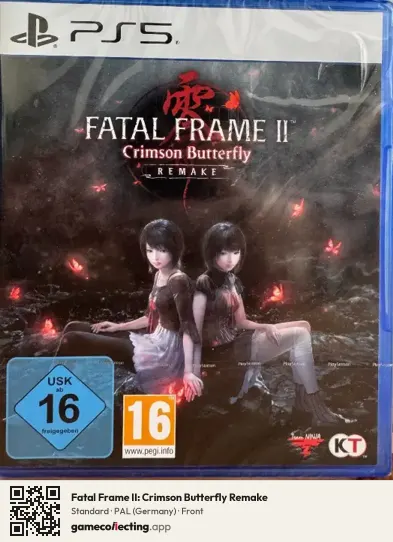 Fatal Frame II: Crimson Butterfly Remake PlayStation 5, Germany box front