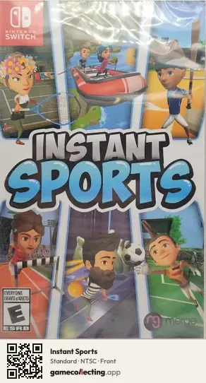 Instant Sports Nintendo Switch, NTSC box front