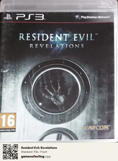 Resident Evil: Revelations PlayStation 3, PAL box front