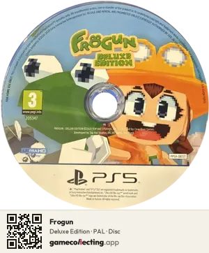 Frogun PlayStation 5, PAL disc