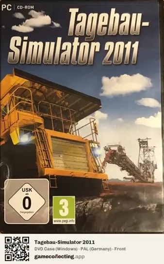 Tagebau-Simulator 2011 Computer, Germany box front