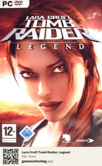 Lara Croft Tomb Raider: Legend Computer, PAL box front