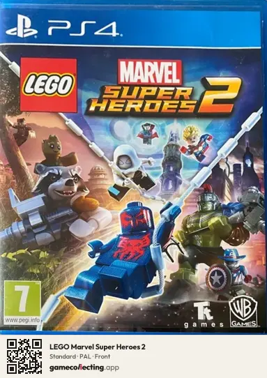 LEGO Marvel Super Heroes 2 PlayStation 4, PAL box front