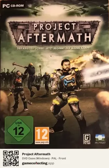 Project Aftermath Computer, PAL box front