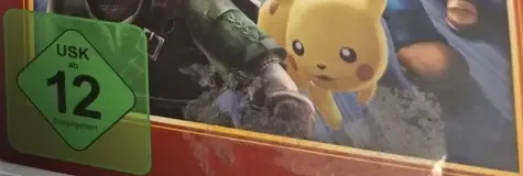 Super Smash Bros. Brawl, the USK square on its front