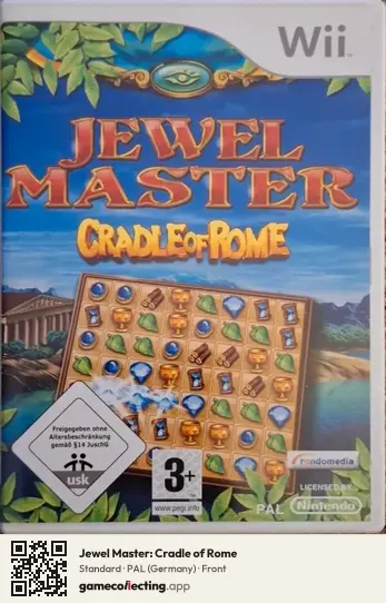 Jewel Master: Cradle of Rome Nintendo Wii, Germany box front