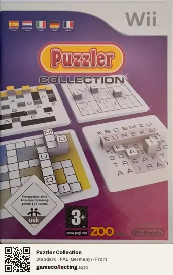 Puzzler Collection Nintendo Wii, Germany box front