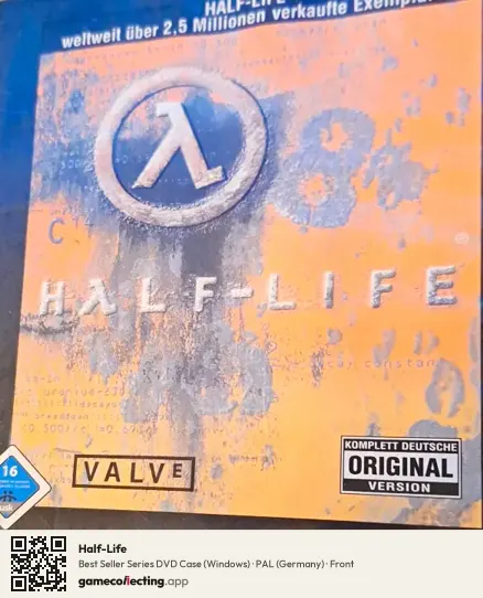 Half-Life Computer, Germany box front