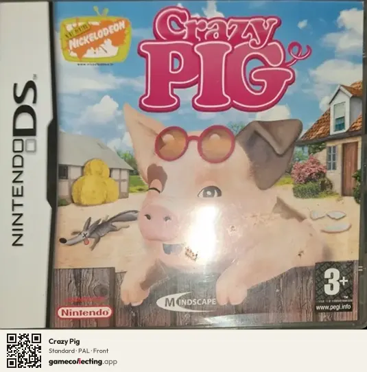 Crazy Pig Nintendo DS, PAL box front