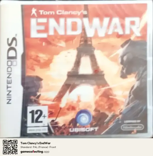 Tom Clancy's EndWar Nintendo DS, France box front