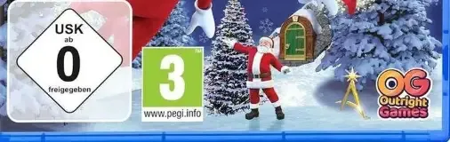 The Elf on the Shelf: Christmas Heroes, the USK square on its front