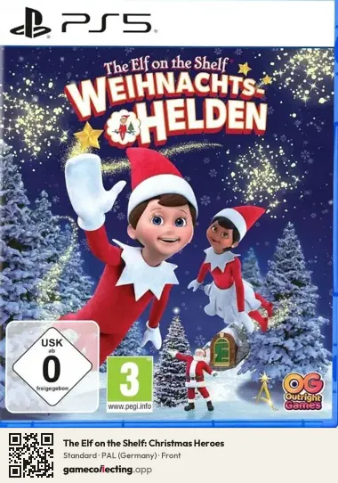 The Elf on the Shelf: Christmas Heroes PlayStation 5, Germany box front