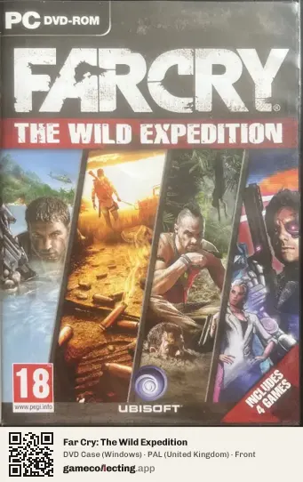 Far Cry: The Wild Expedition Computer, United Kingdom box front