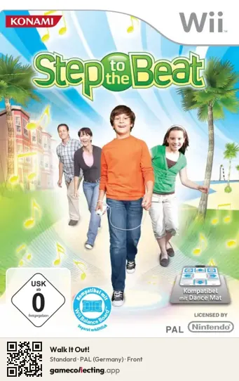 Walk It Out! Nintendo Wii, Germany box front
