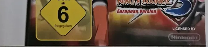 Naruto Shippuden: Ninja Council 4, the USK square on its front
