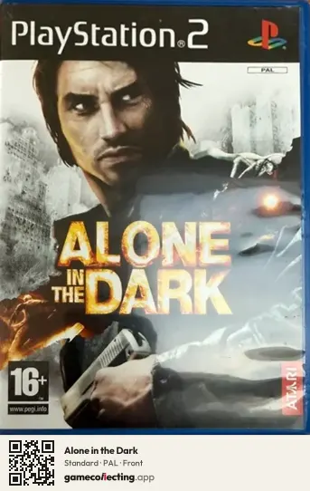 Alone in the Dark PlayStation 2, PAL box front