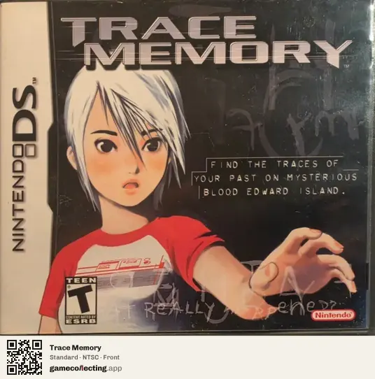 Trace Memory Nintendo DS, NTSC box front