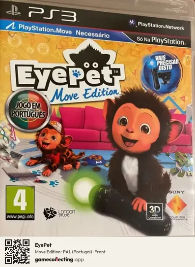 EyePet PlayStation 3, Portugal box front