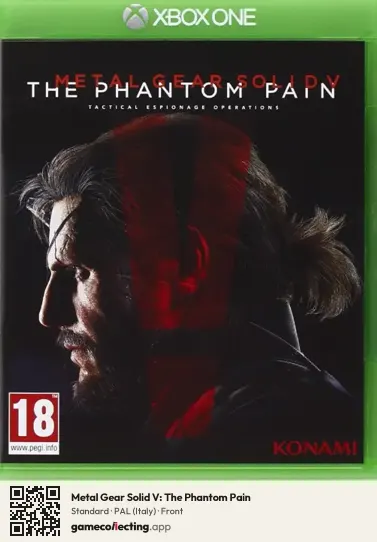 Metal Gear Solid V: The Phantom Pain Xbox One, Italy box front