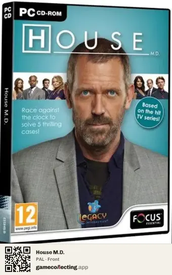 House M.D. Computer, PAL box front