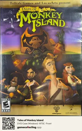 Tales of Monkey Island Computer, NTSC box front