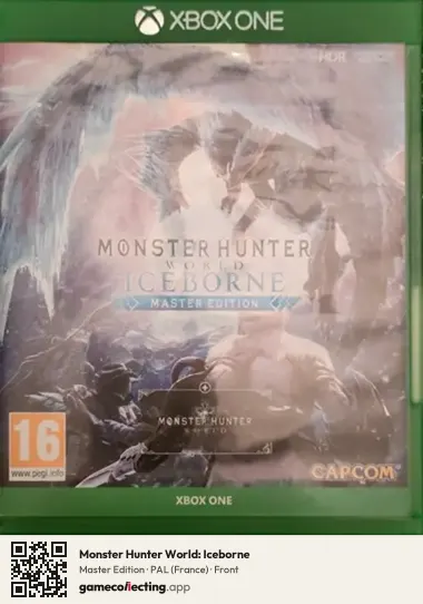 Monster Hunter World: Iceborne Xbox One, France box front