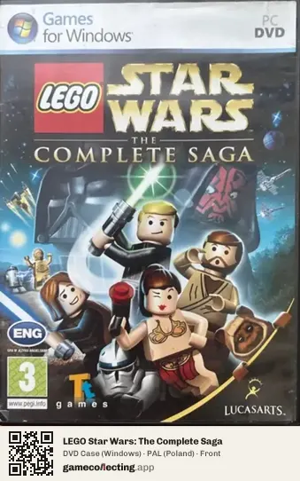 LEGO Star Wars: The Complete Saga Computer, Poland box front