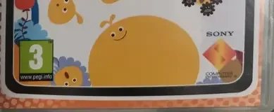 LocoRoco, the PEGI square on its front