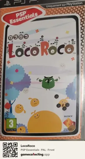 LocoRoco PlayStation Portable, PAL box front