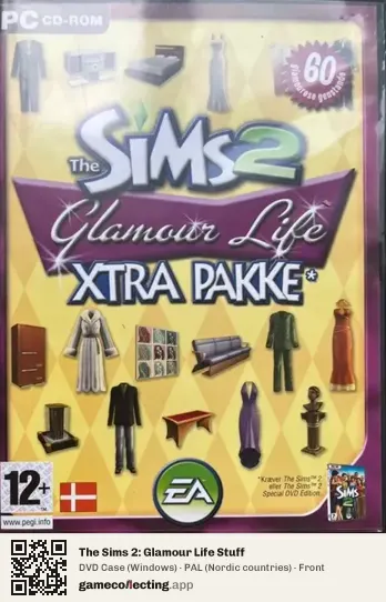 The Sims 2: Glamour Life Stuff Computer, Nordic countries box front