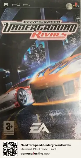 Need for Speed: Underground Rivals PlayStation Portable, France box front