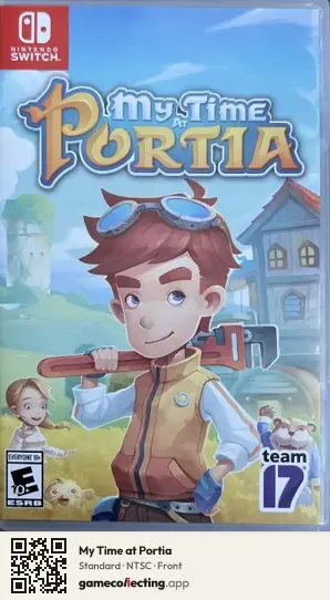 My Time at Portia Nintendo Switch, NTSC box front