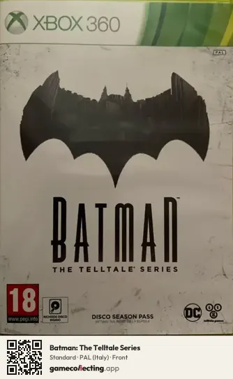 Batman: The Telltale Series Xbox 360, Italy box front