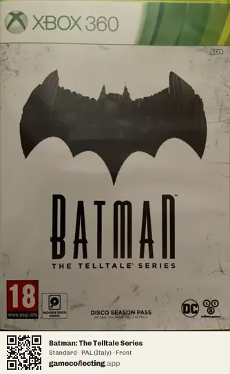 Batman: The Telltale Series Xbox 360, Italy box front